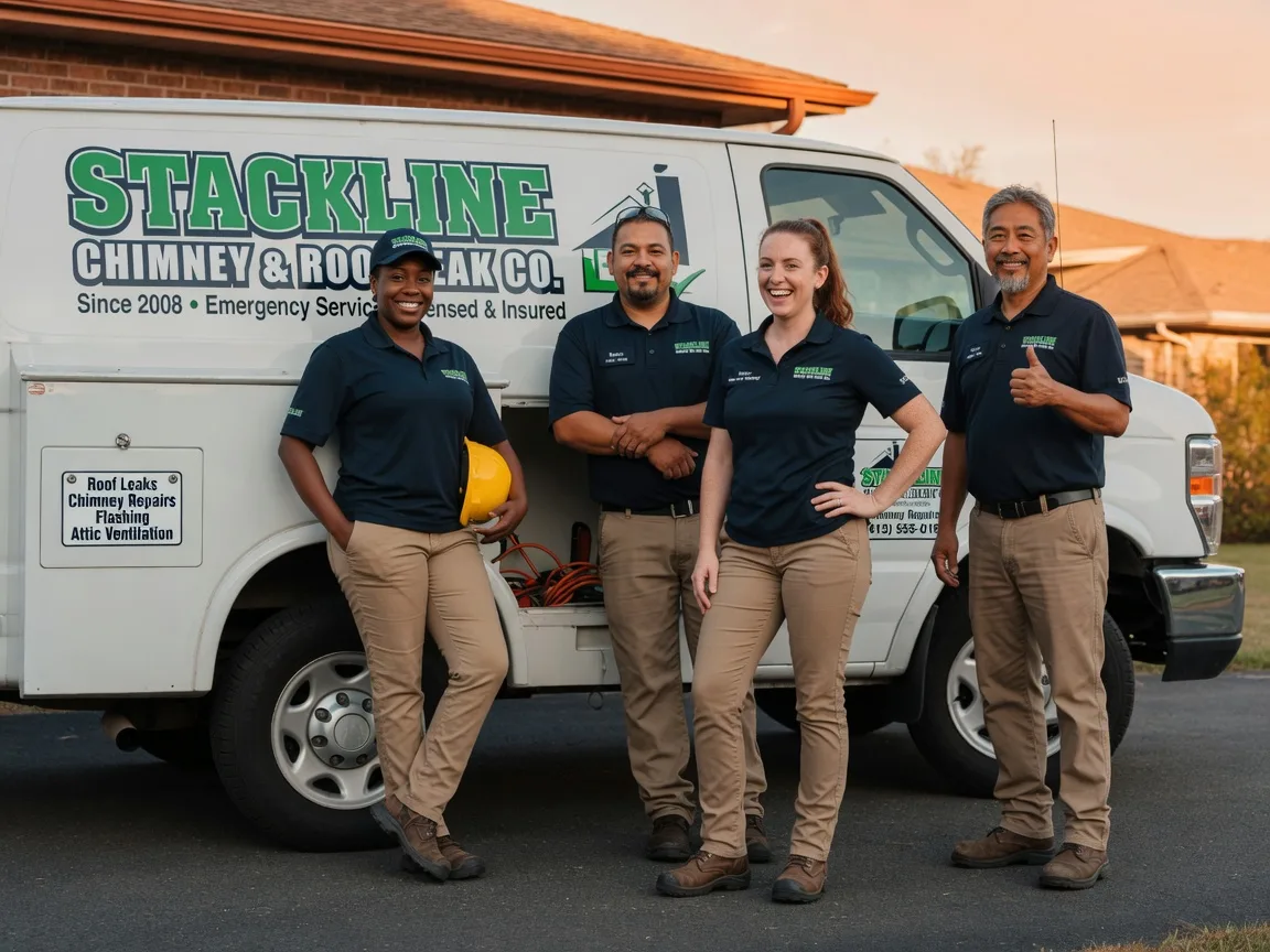 Chimney flashing repair company in Vaughn, WA